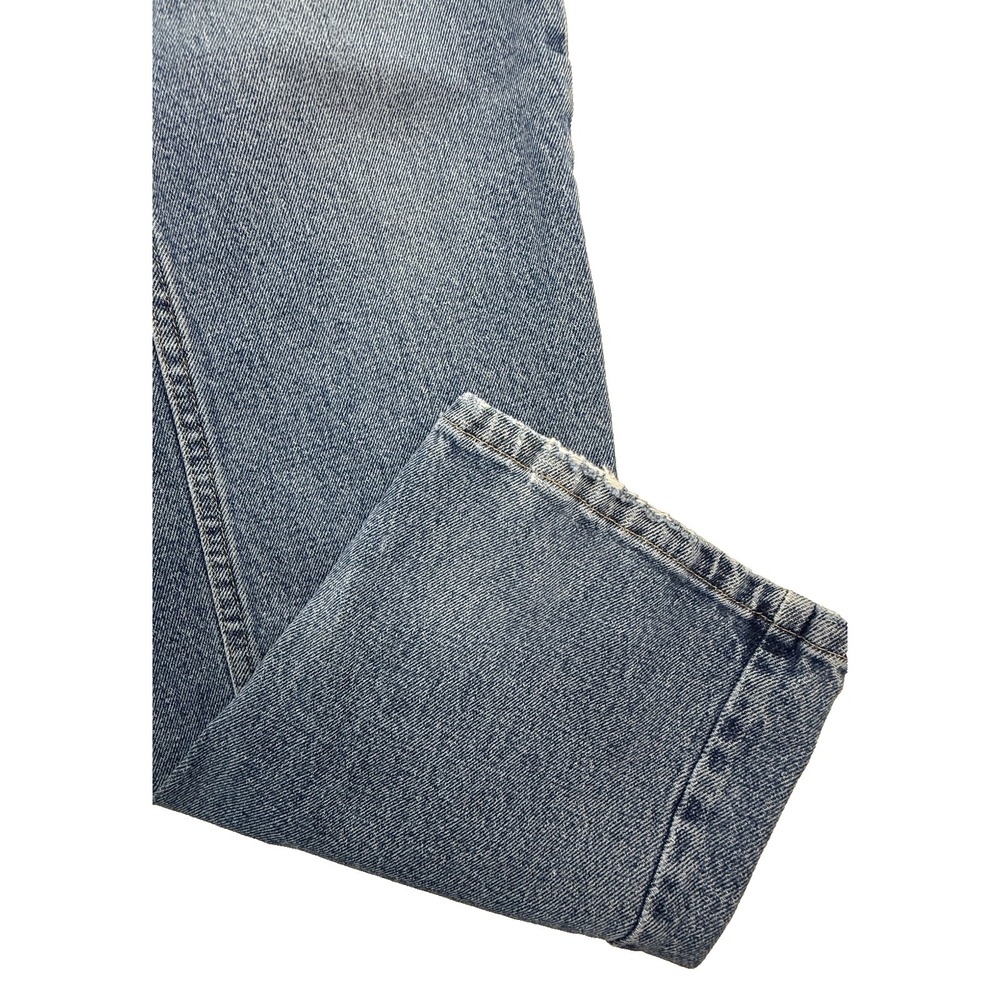 Wrangler Jeans Mens 32x30‎ Slim Tapered Distressed Medium Wash Denim - Picture 7 of 11